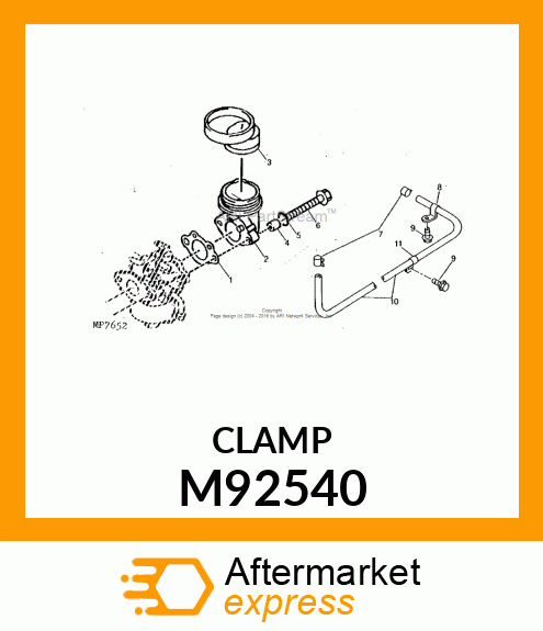 Clamp M92540