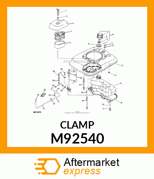 Clamp M92540