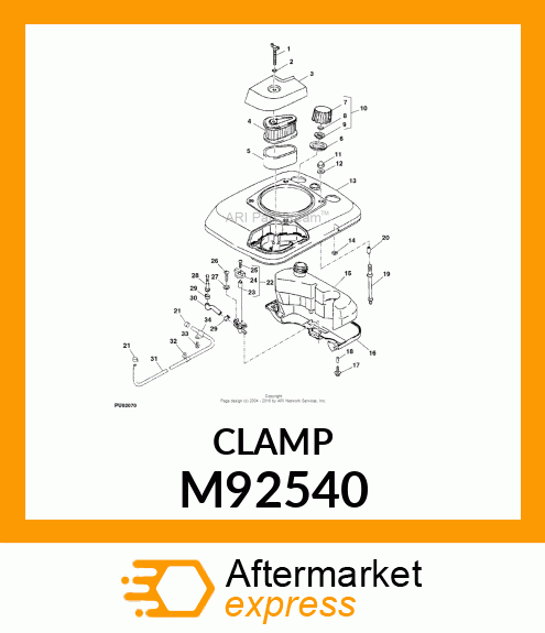 Clamp M92540