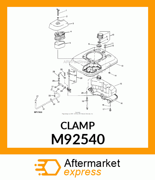 Clamp M92540