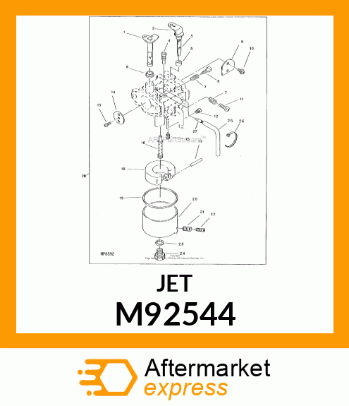 Jet M92544