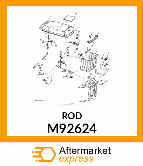 Rod M92624