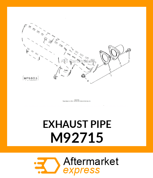 HORIZONTAL EXHAUST M92715