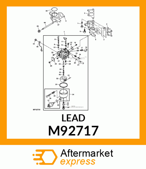 WIRE, WIRE, LEAD M92717