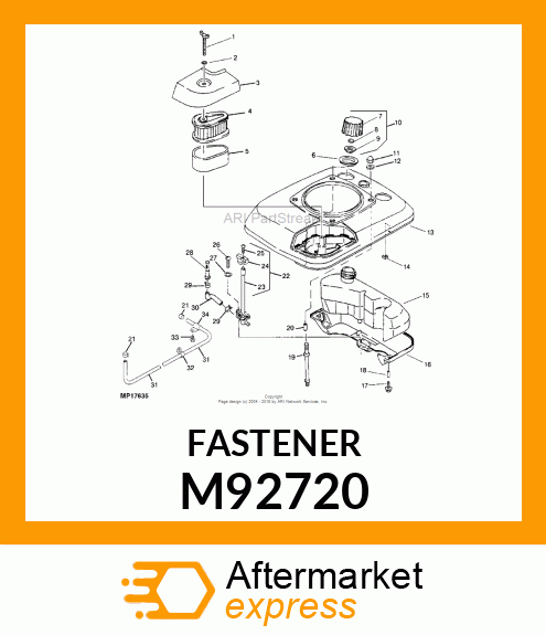 KNOB,FUEL SHUT M92720