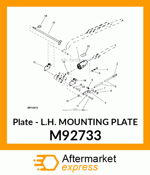 Plate M92733