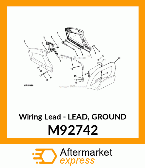 Wiring Lead M92742