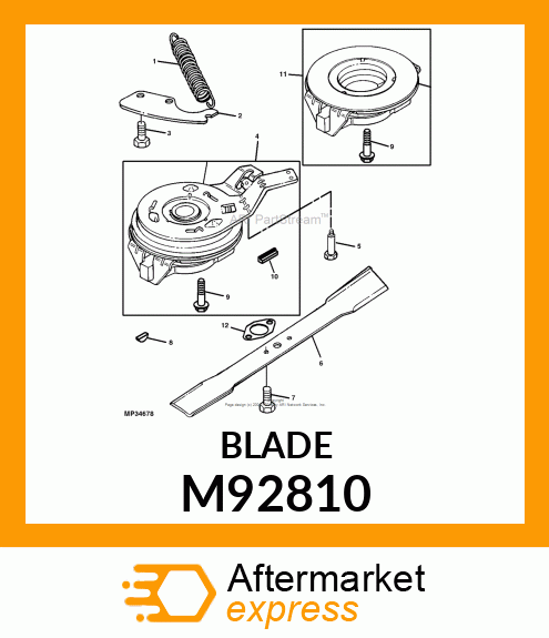 BLADE, LOW LIFT (EXP) # M92810