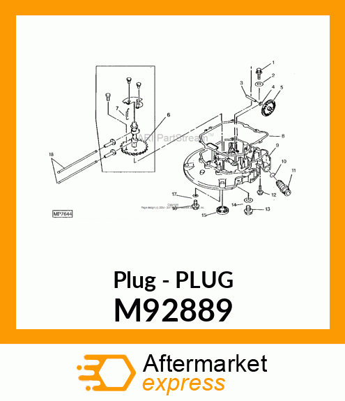 Plug M92889