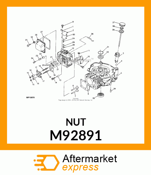 NUT M92891