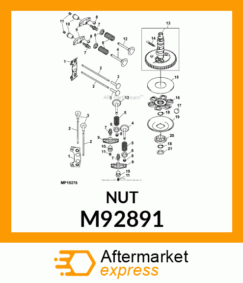 NUT M92891