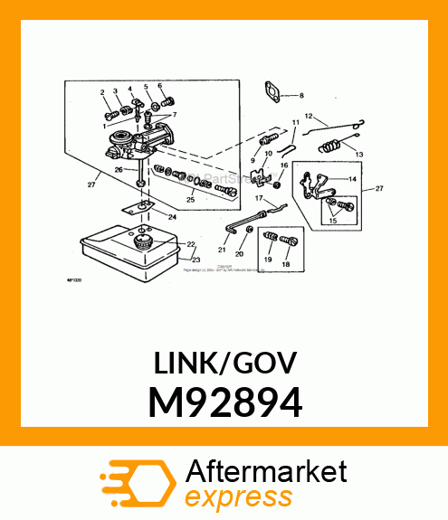 Link - GOVERNOR LINK M92894