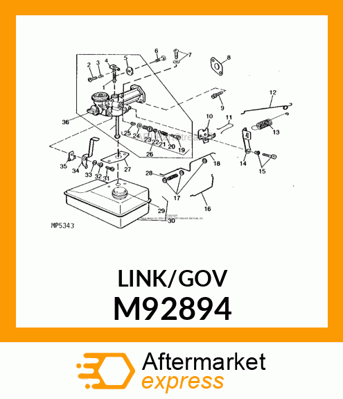 Link - GOVERNOR LINK M92894