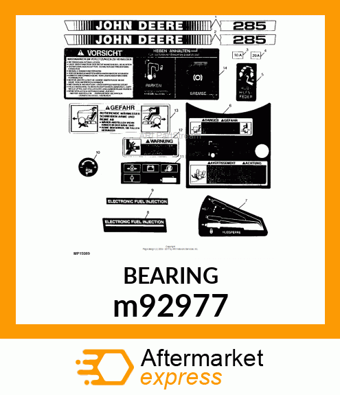 BEARING m92977