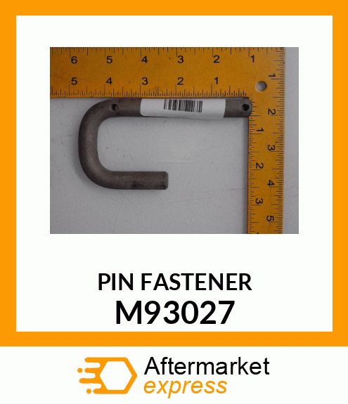 PIN, REAR DRAFT M93027