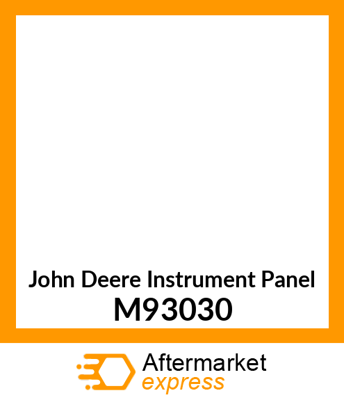 PANEL, INSTRUMENT M93030