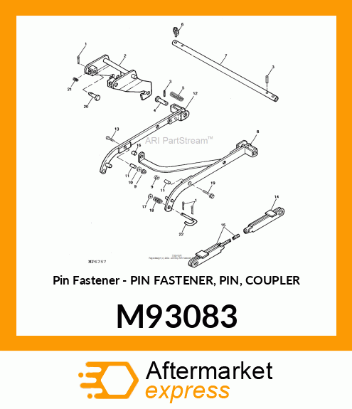 Pin Fastener M93083