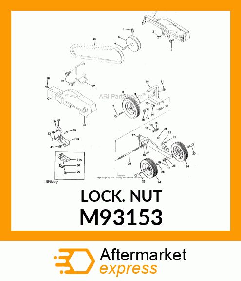 Nut M93153