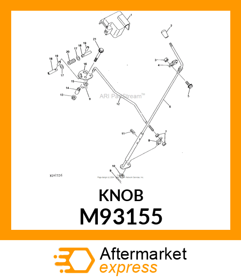 Knob M93155