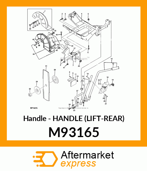 Handle M93165