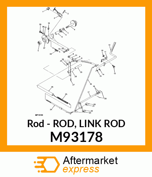 Rod - ROD, LINK ROD M93178