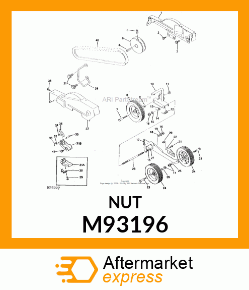Nut M93196