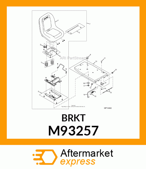 Bracket M93257