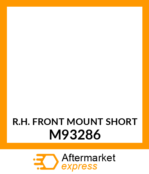 R.H. FRONT MOUNT M93286