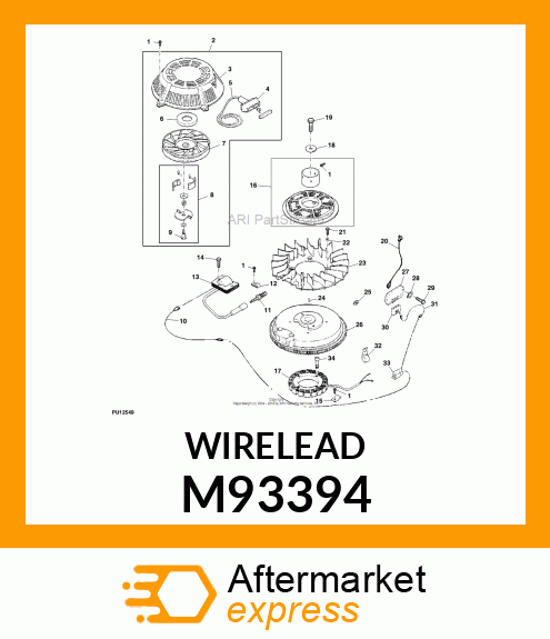 Wiring Lead M93394