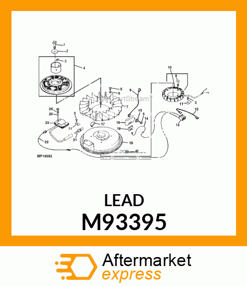 Wiring Lead M93395