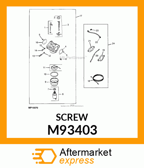 10PK Bolt M93403