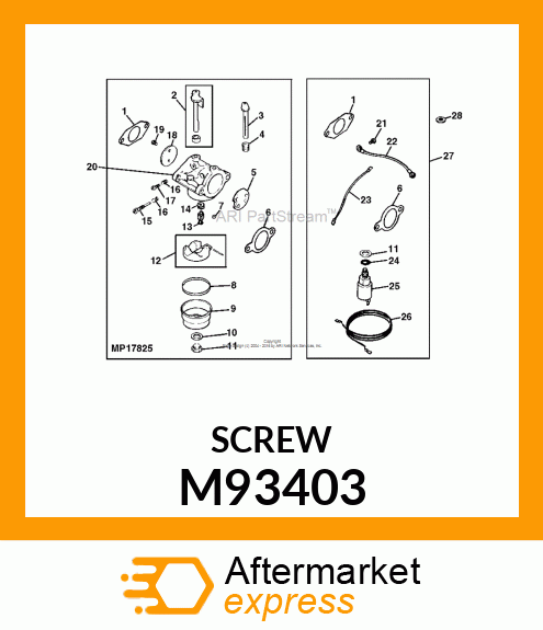 10PK Bolt M93403