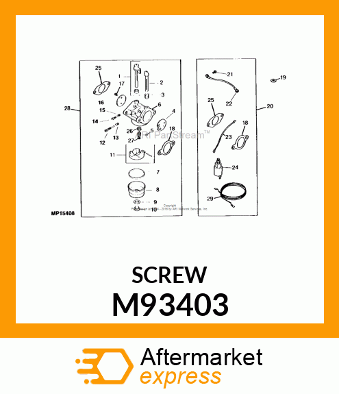 10PK Bolt M93403