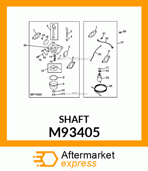 Shaft M93405