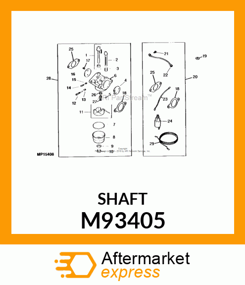 Shaft M93405