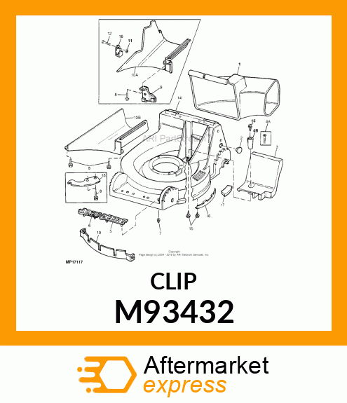 Clip M93432