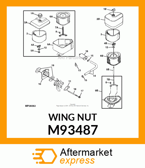 WING NUT M93487