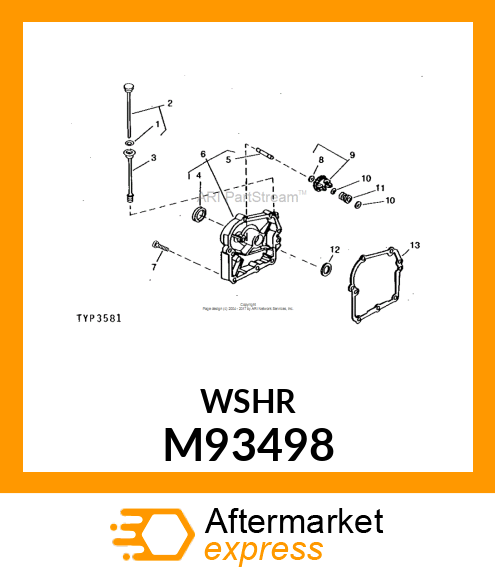 Washer M93498