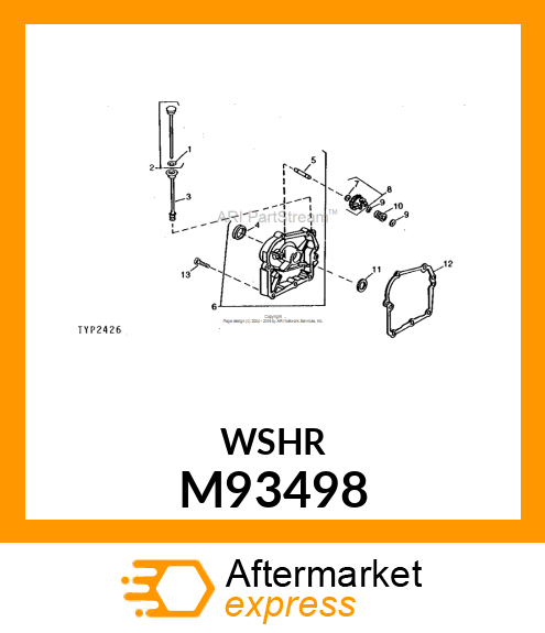 Washer M93498