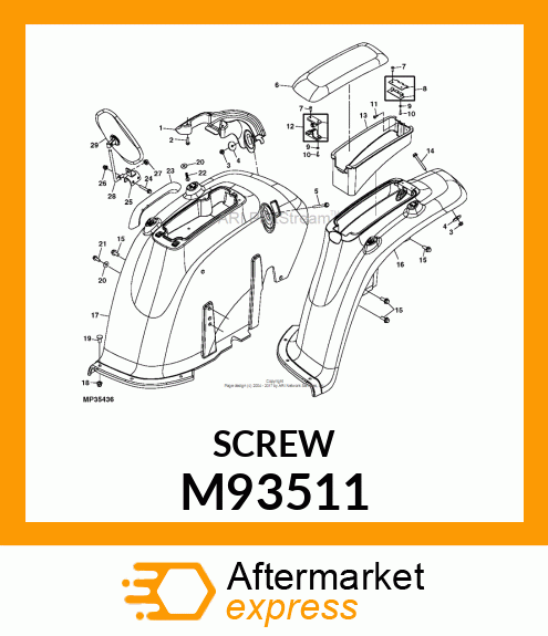 SCREW,HI M93511