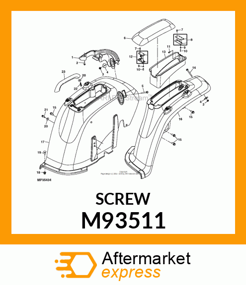 SCREW,HI M93511