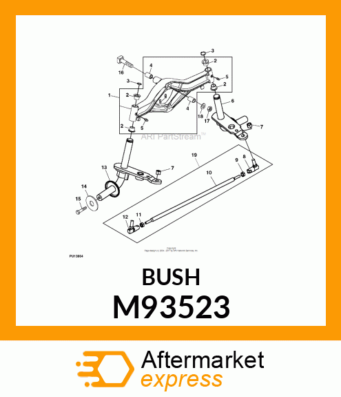 BEARING, FLANGED M93523