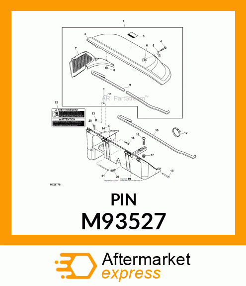 PIN FASTENER M93527