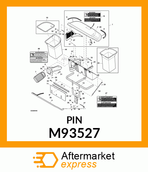 PIN FASTENER M93527