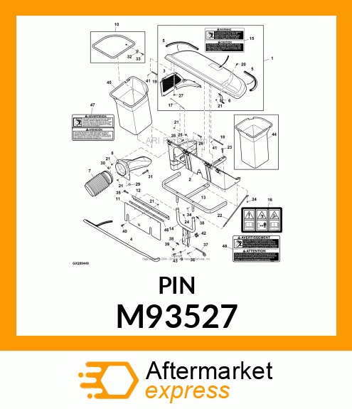 PIN FASTENER M93527