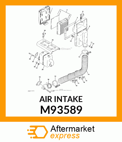 Air Intake Stack M93589