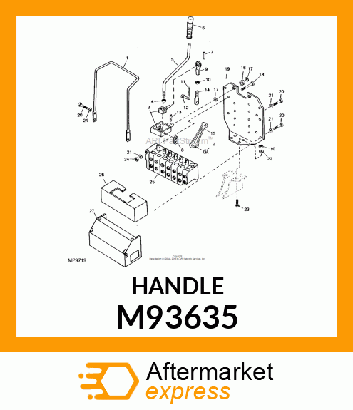Handle M93635