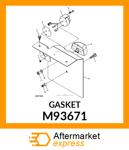 GASKET M93671