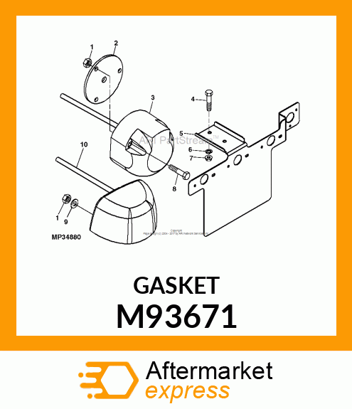 GASKET M93671