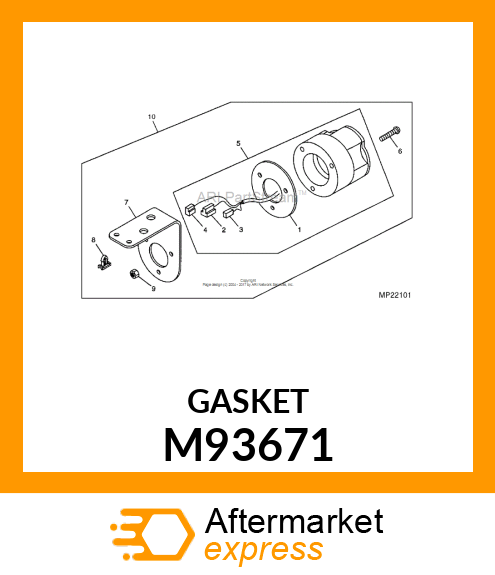 GASKET M93671